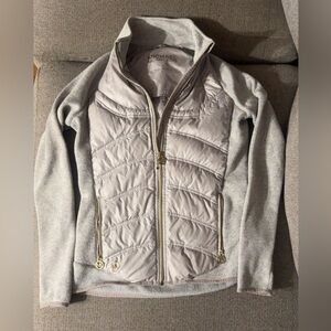 Michael Kors Light Gray Puffer Jacket